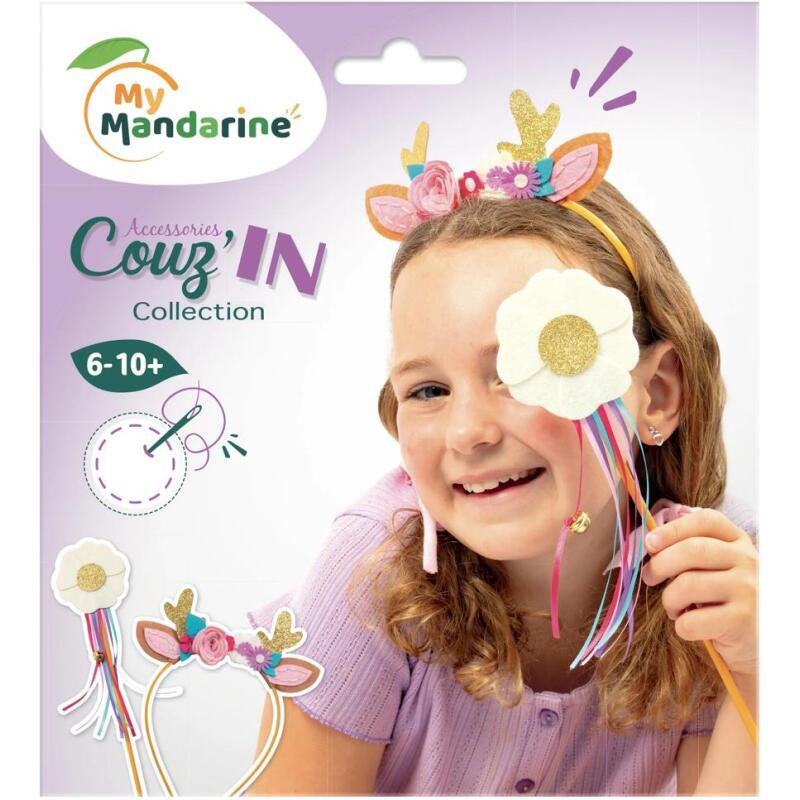 Kit déguisement à coudre, Cerf - Violet