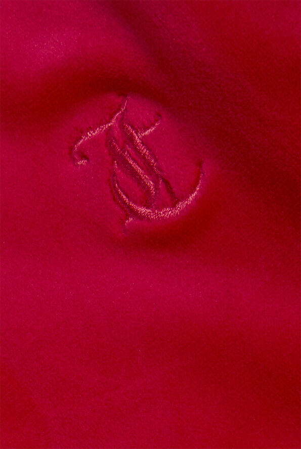 Juicy Couture Robertson Classic Velour Zip Trough Hoodie Astor red