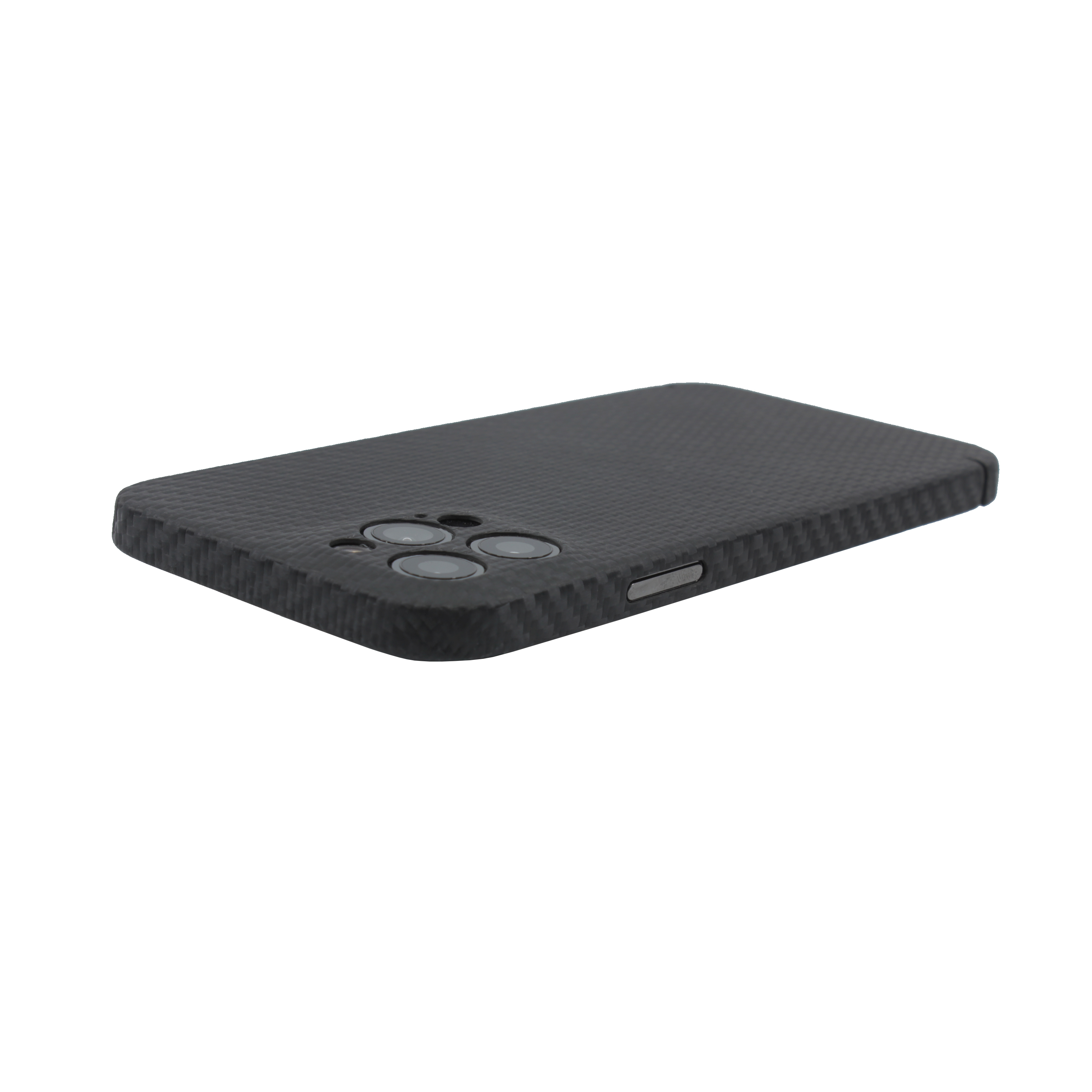 iPhone 16 Pro Max MagSafe Aramid Hardcase Hülle im Carbon Look (CS-2443) - Schwarz