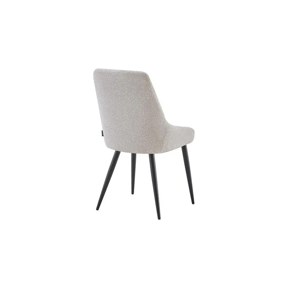 Eetkamerstoelen set van 4 Oscar Beige Stof