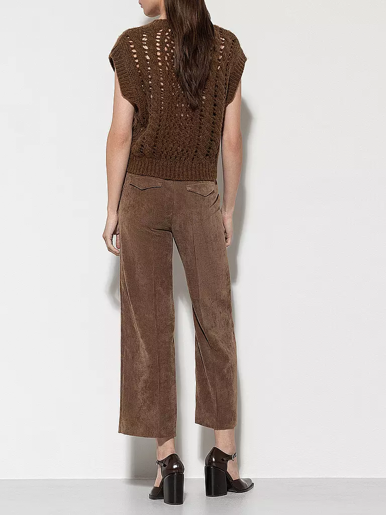 LUISA CERANO Cordhose  braun