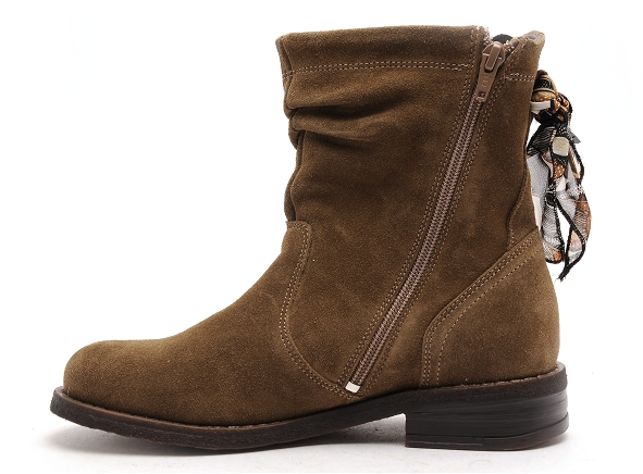 Goodstep boots bottine plates femme brunei 3507 marron