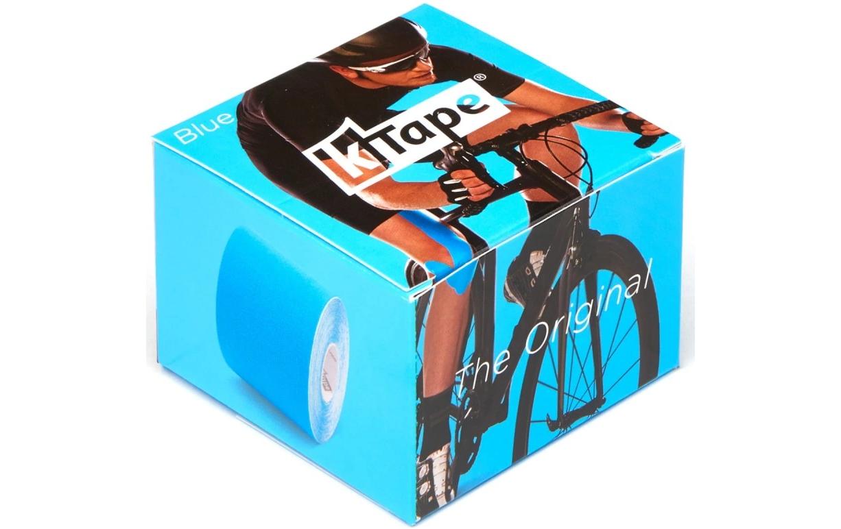 K-Tape blau 5 cm x 5 mAtmungsaktives Kinesiology Tape für Muskeln und Gelenke