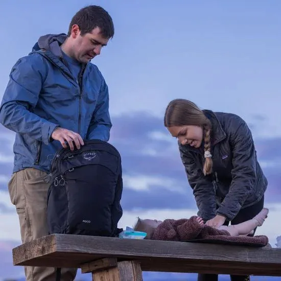 Osprey Poco Changing Pack Black