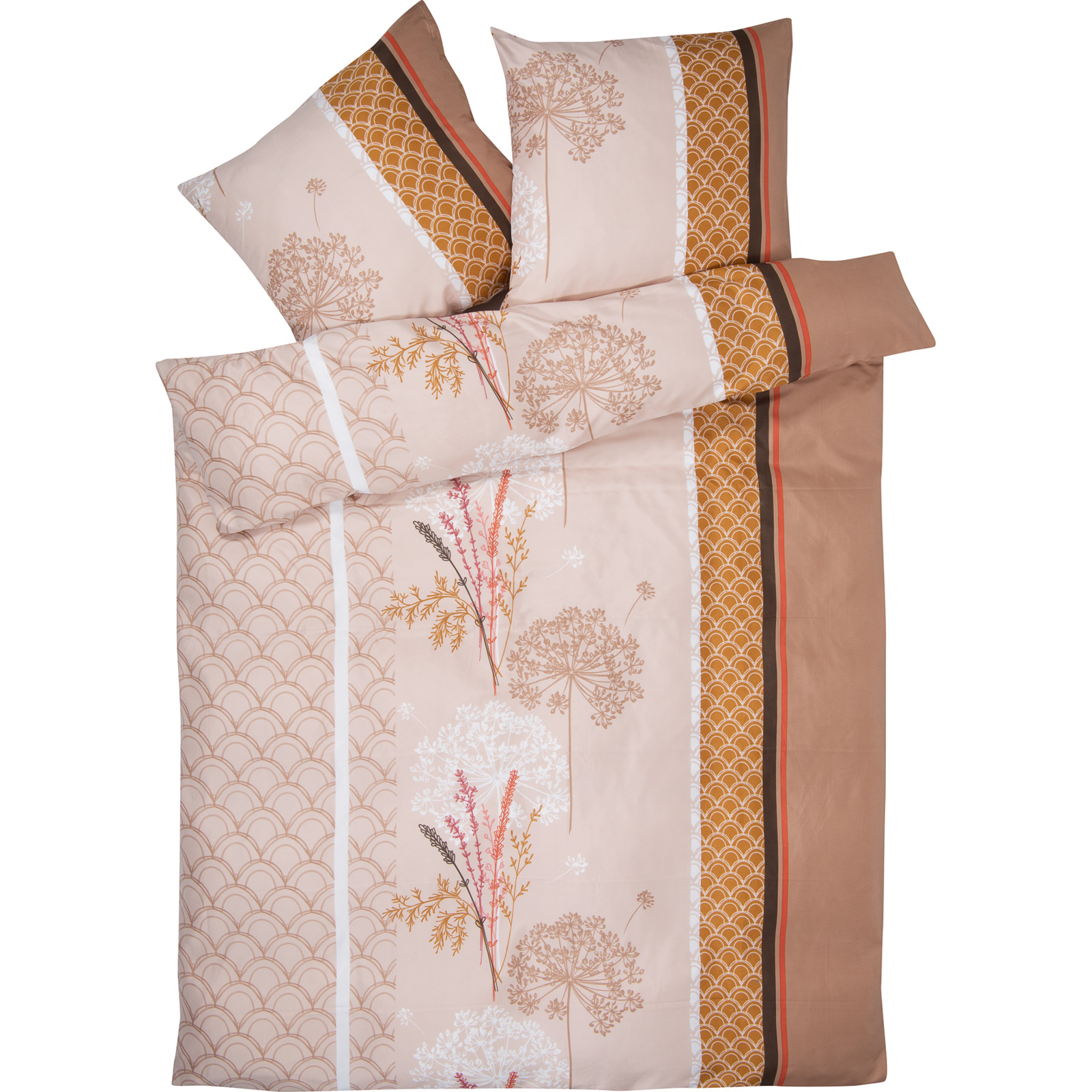 Bettwäsche mit floralem Muster 50x70 Kissenbezug