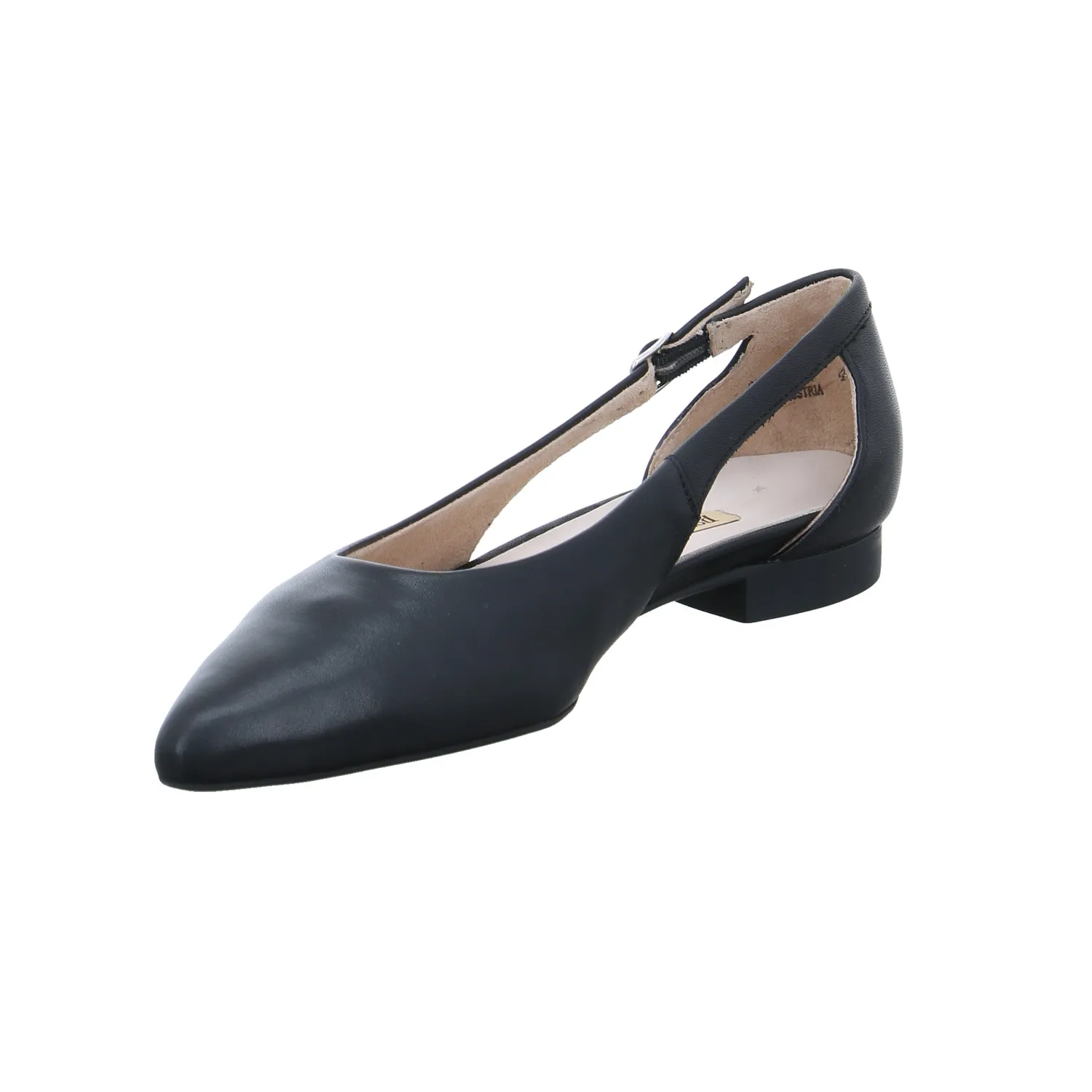 PAUL GREEN Ballerina Schwarz Leder