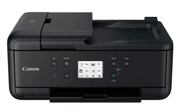 Canon PIXMA TR7650 - Multifunktionsprinter - farve - blækprinter - A4 (210 x 297 mm), Legal (216 x 356 mm) (original) - A4/Legal (medie) - op til 15 ipm (udskriver) - 200 ark - 33.6 Kbps - Wi-Fi(n), USB 2.0