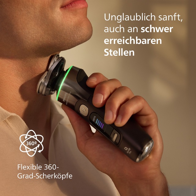 Philips Elektrorasierer »Series i9000 Prestige Ultra XP9402/31« 1 Stk. Aufsätze mit SkinIQ Technologie, inkl. Ladestand, Reiseetui, 1 Kartusche