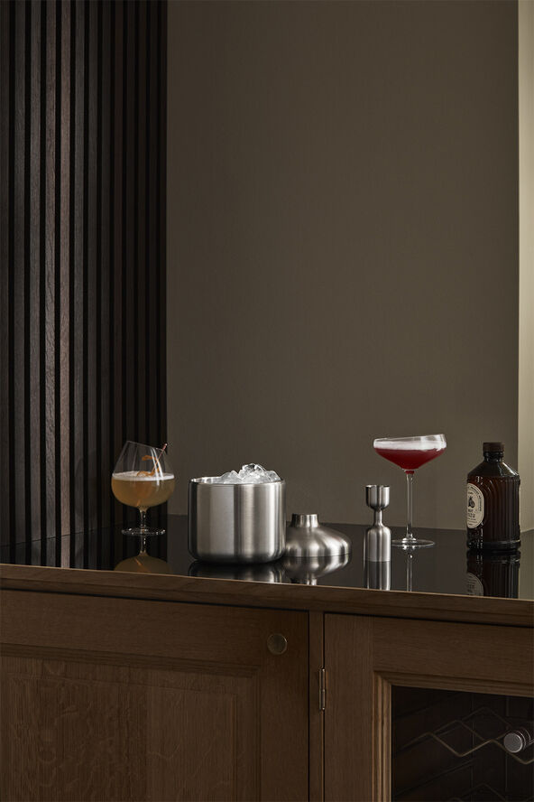 Eva Solo Liquid Lounge Isoleret isspand med ske Brushed steel