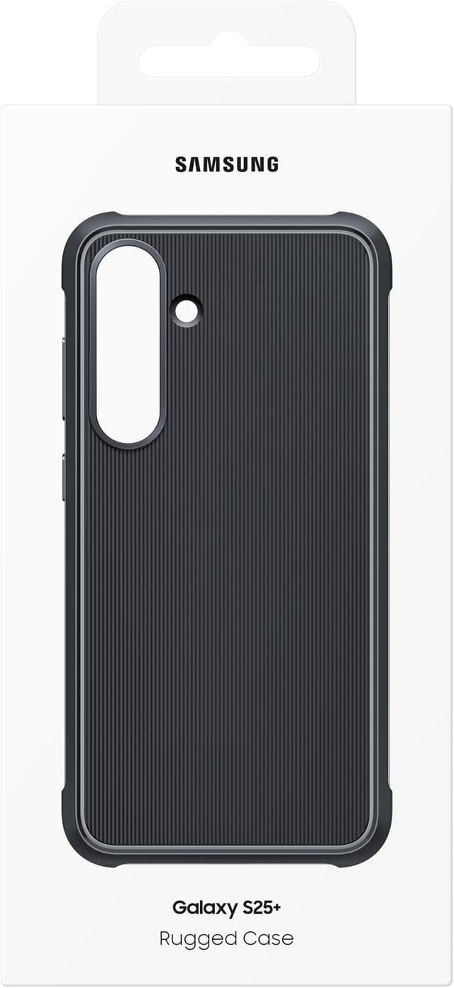 Samsung Galaxy S25+ Rugged etui (sort)