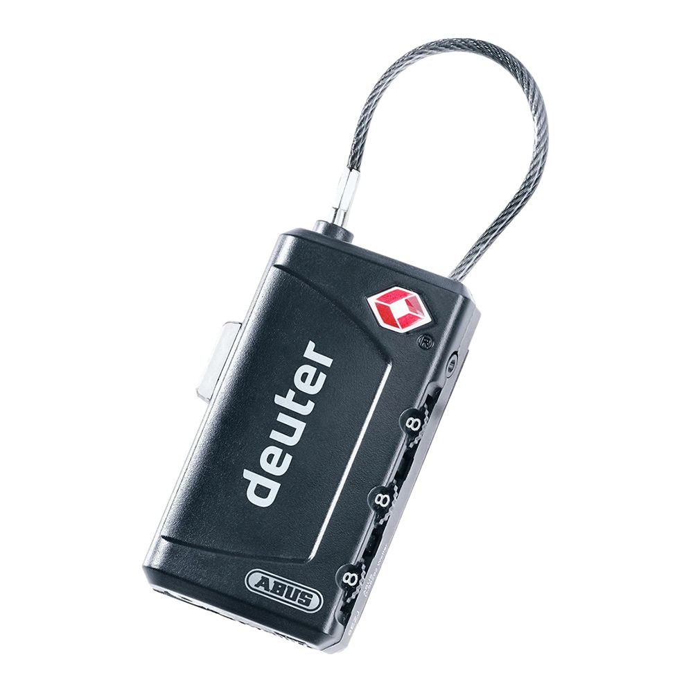 Deuter TSA CABLE LOCK - Cadenas black