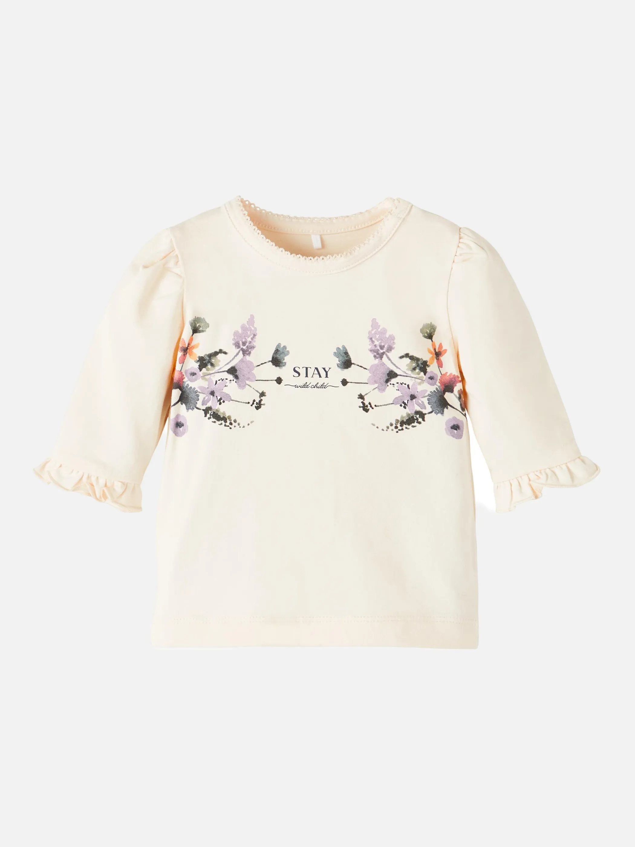 Baby Langarmshirt mit Frontprint