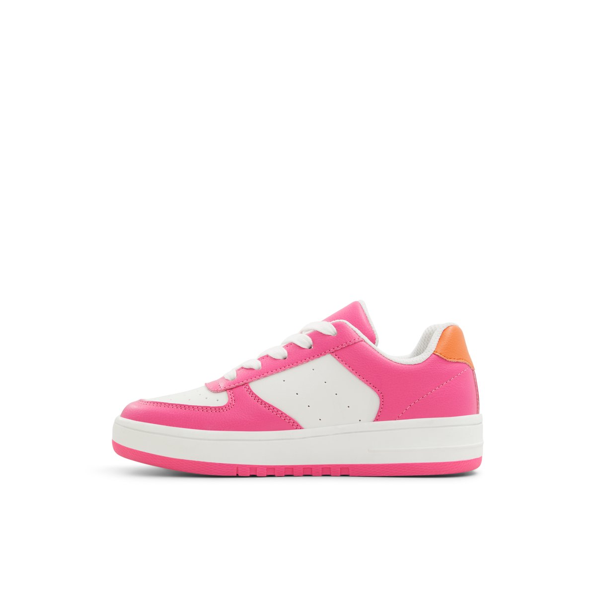 NO ANGEL-On_fleek-jg-Baskets - Talon plat - Rose