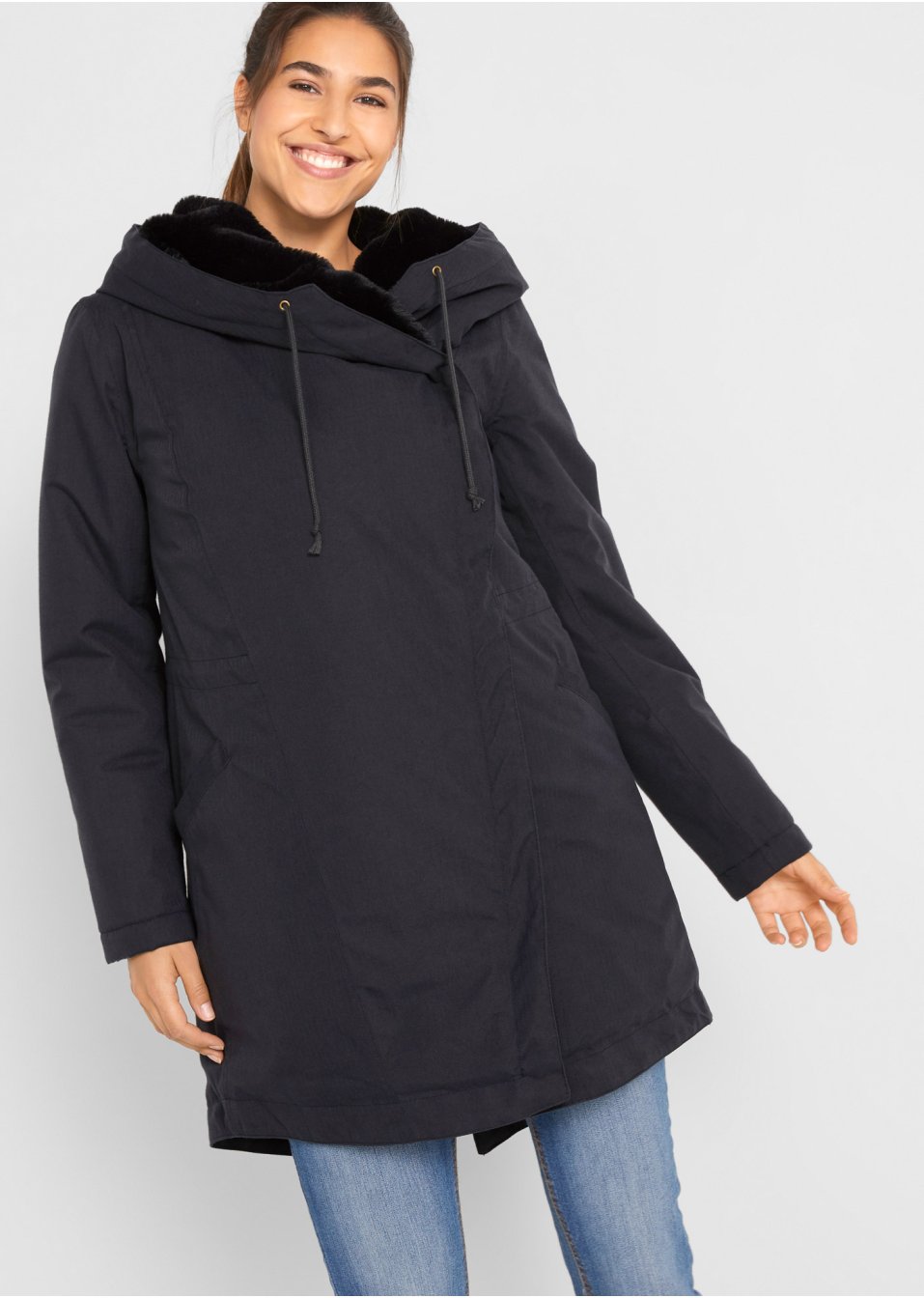 Parka fonctionnelle avec polaire peluche