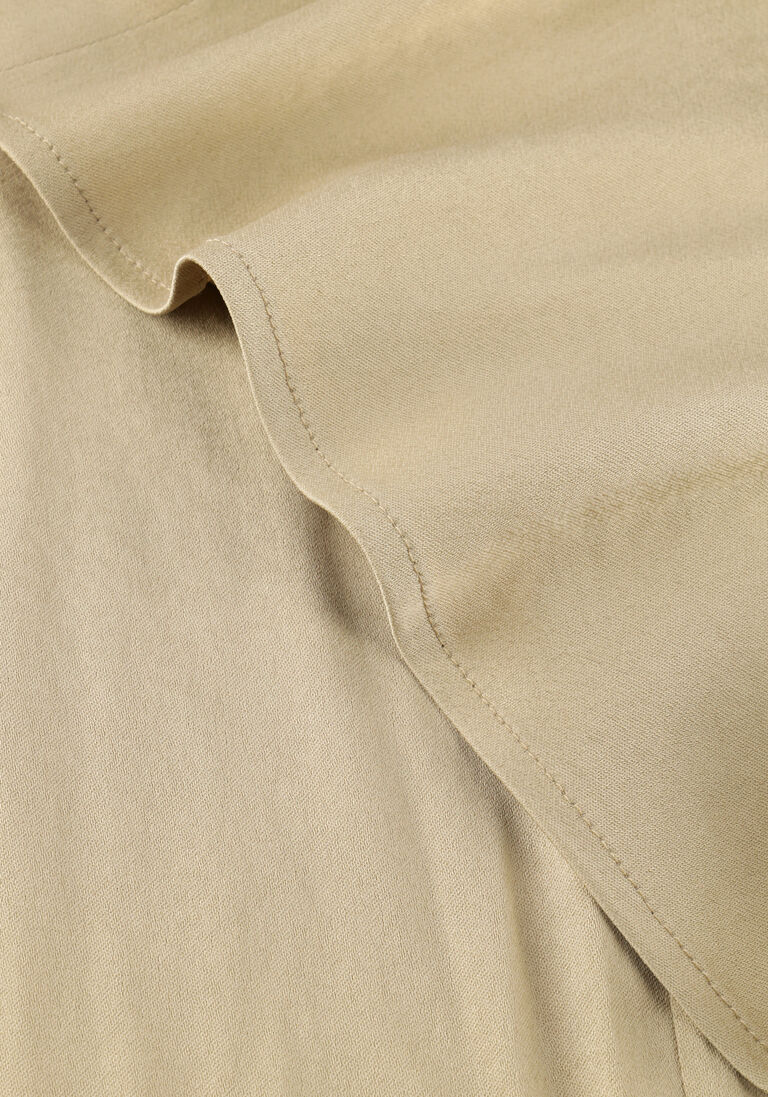 bruine drykorn maxi jurk tivona