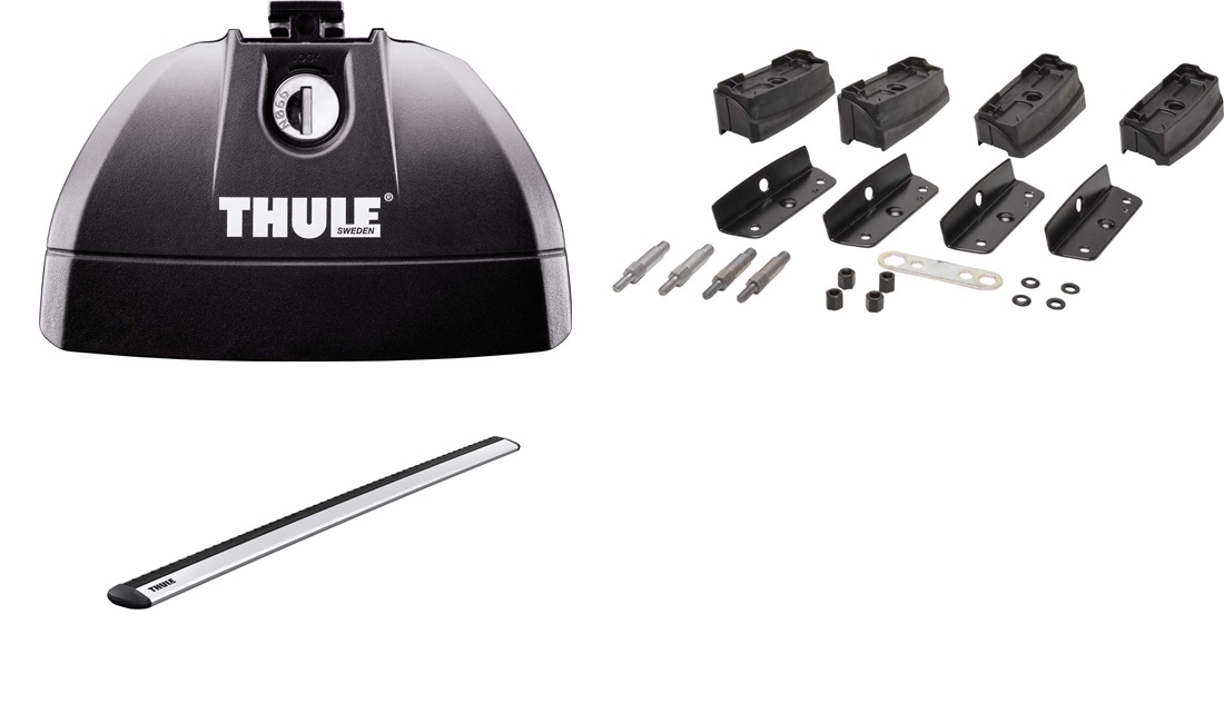 Tagbøjler, Thule WingBar EVO Grå