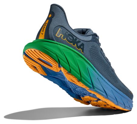Chaussures Running Hoka Arahi 7 Bleu/Vert Homme