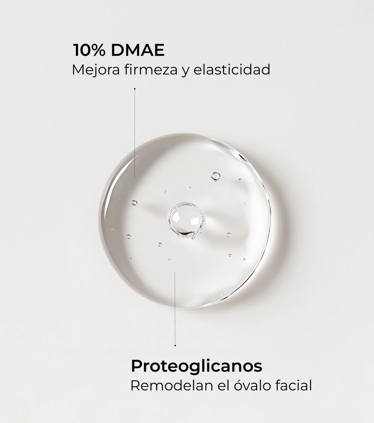 SEGLE - Efeito sérum facial flash lifting DMAE LIFT 10