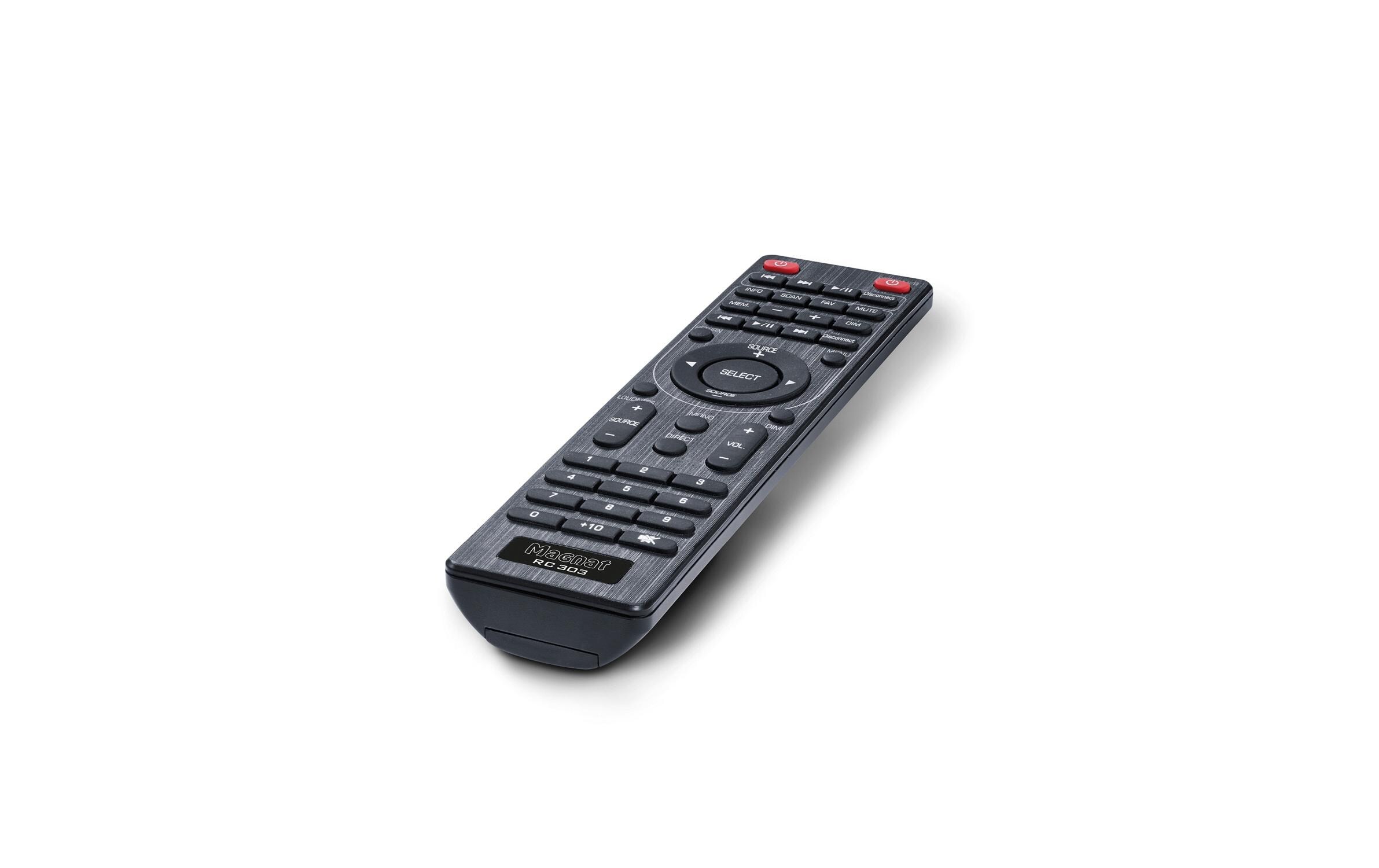 Stereo-Receiver MC 400 Schwarz<br>High-End Stereo Netzwerk/CD/DAB+-Receiver mit 200 Watt Maximal-Ausgangsleistung in Hi-Res Qualität