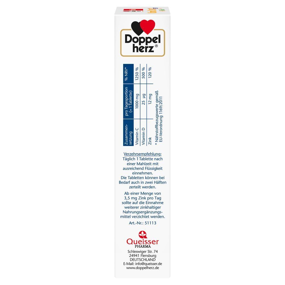 Doppelherz® Vitamin C 1000 + Vitamin D