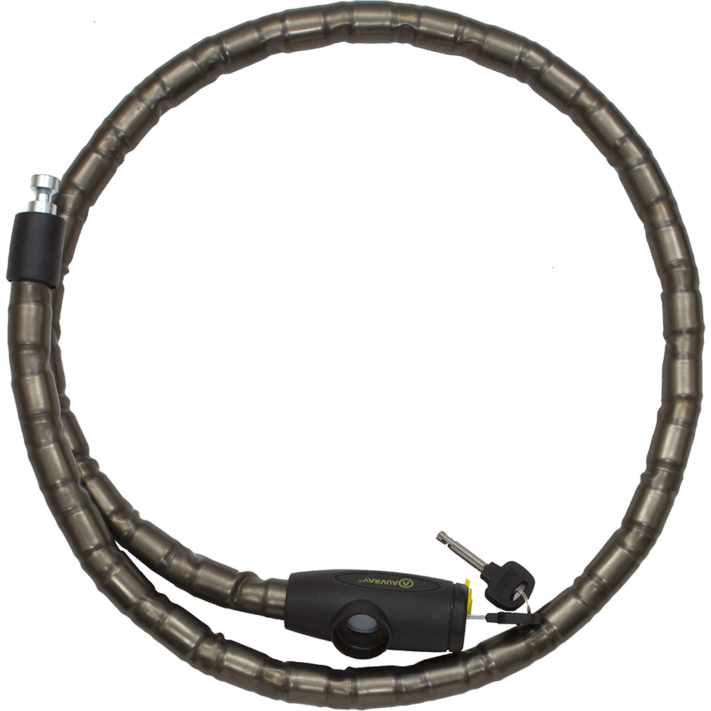 Auvray - Câble Antivol Articulé ATC 100 et 150 Noir / Jaune