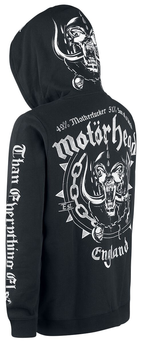 England | Motörhead Sweat-shirt zippé à capuche