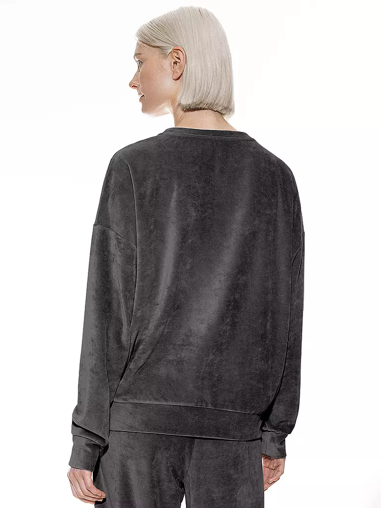 MEY Loungewear Sweater VELVET DREAM  grau