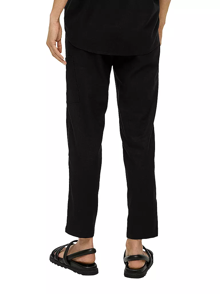 S.OLIVER Chino Relaxed Fit schwarz