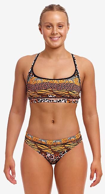 FUNKY TRUNKS - MAILLOT DE BAIN SPORTS BRIEF ZOO LIFE
