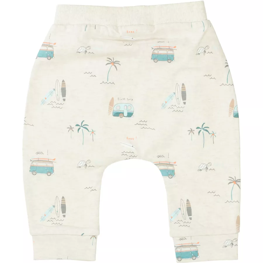 STACCATO Hose beige melange gemustert