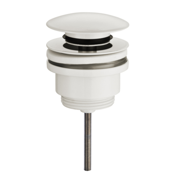 Marho MatchU clickwaste afvoerplug glans wit