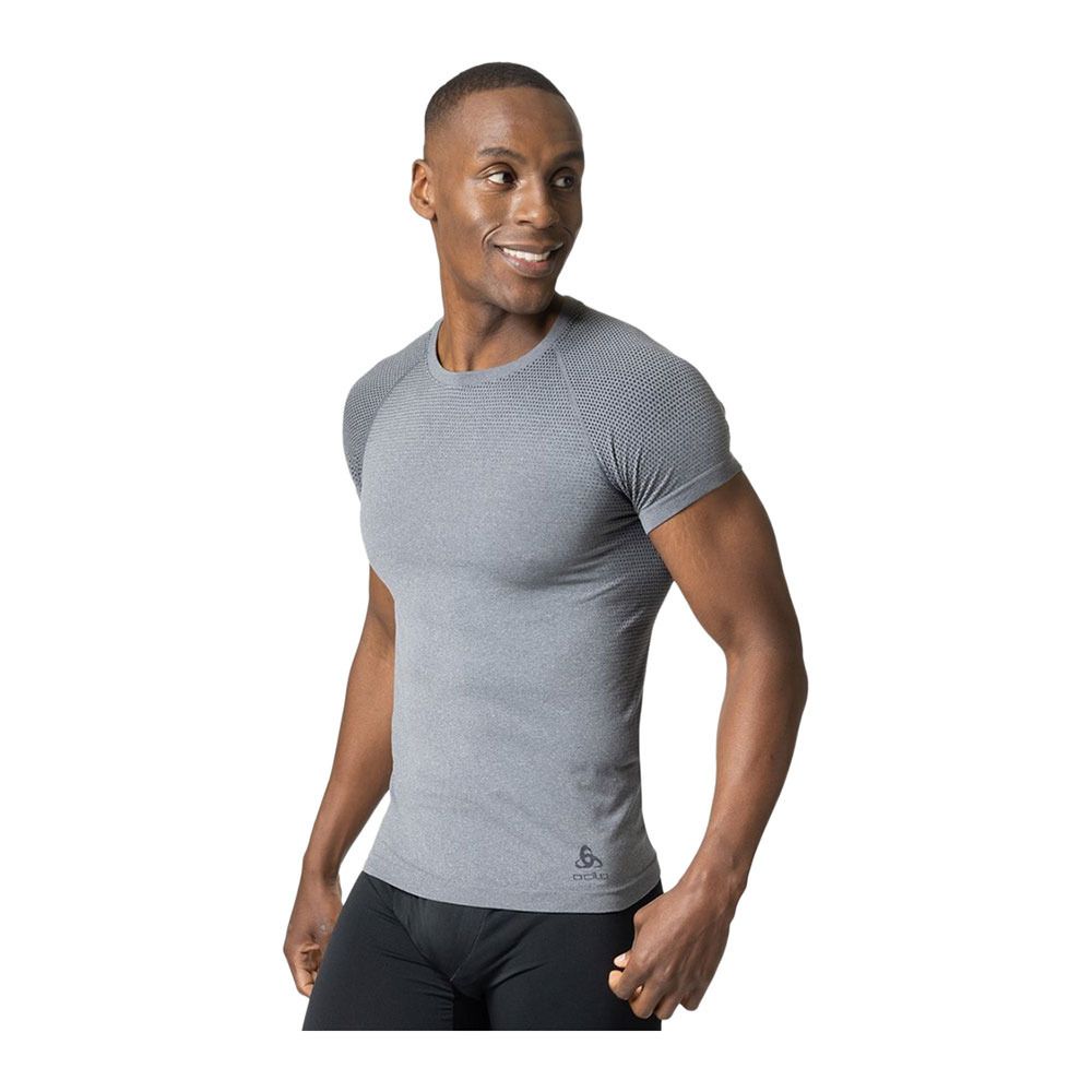 Odlo PERFORMANCE LIGHT ECO - Sous-couche Homme grey melange