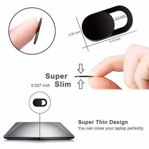 6 stk Anti-spion computerkamera beskyttelsesskyder Anti-Peep Privacy
