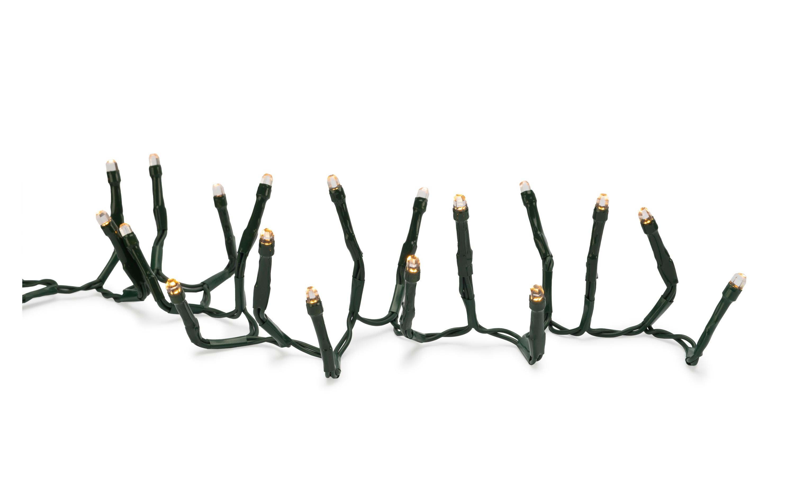 LED-Lichterkette Recharge Cluster 3 m, 160 LED, GrünIn-/Outdoor Lichterkette