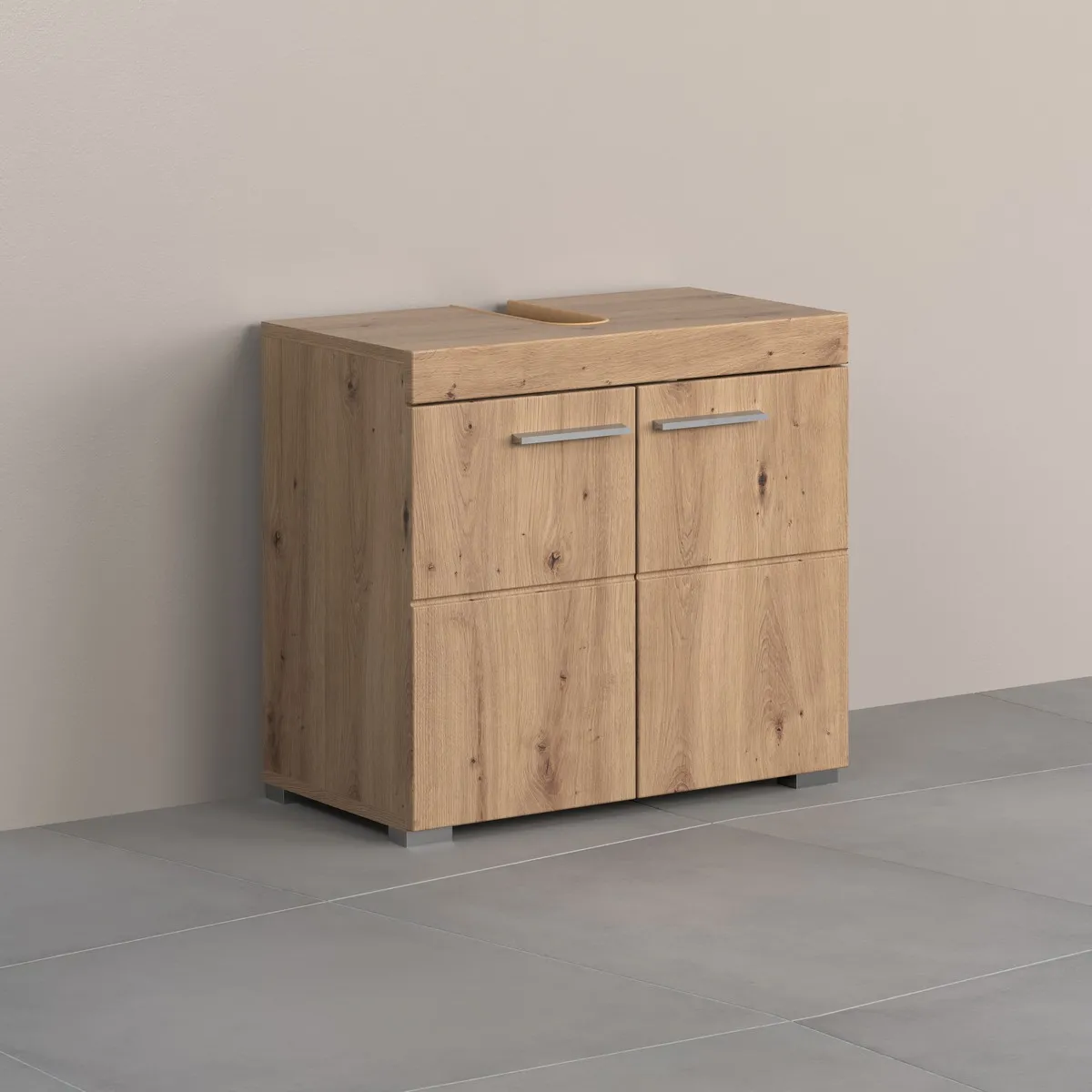 EPIKASA Meuble sous lavabo Amanda - Marron