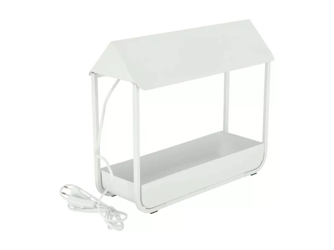 Serre avec lampe de croissance design