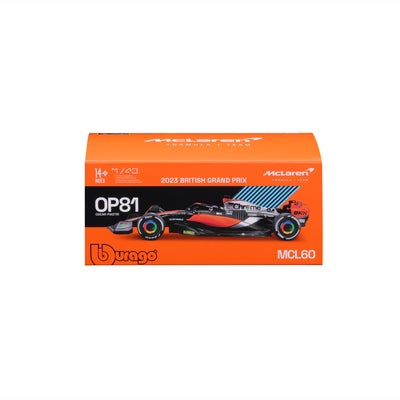 Bburago McLaren MCL60 F1 Racerbil 2023 Piastri 1:43
