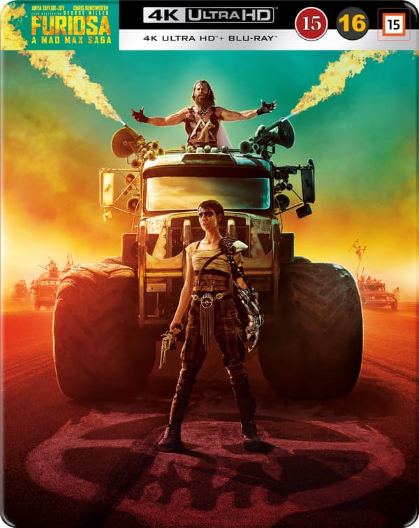 Furiosa: A Mad Max Saga - Limited Steelbook CDON Exclusive (4K Ultra HD + Blu-ray)