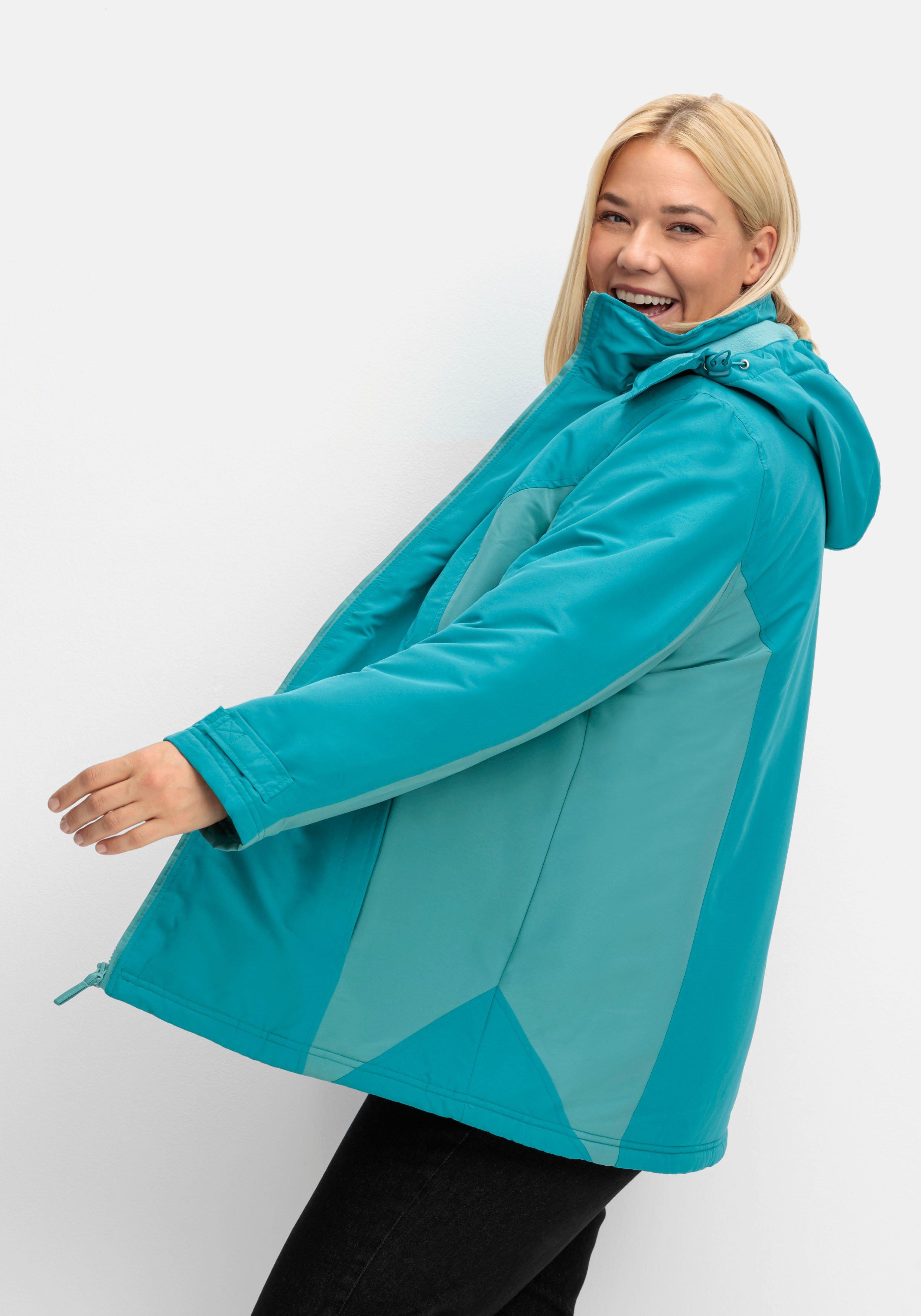 Funktions-Winterjacke mit Kontrastdetails