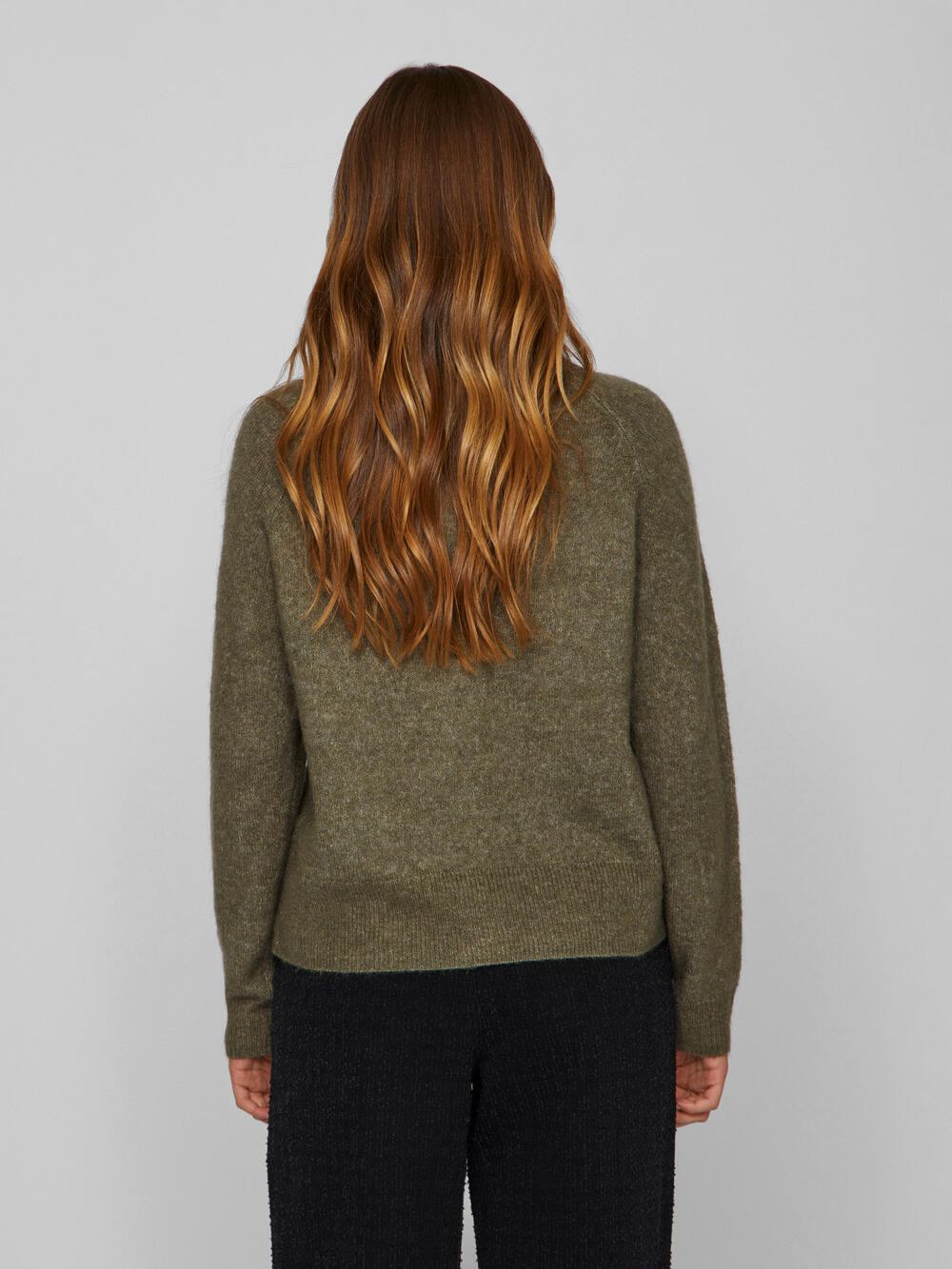 Vila  Vijulaja O-Neck L/S cardigan - Dusty Olive