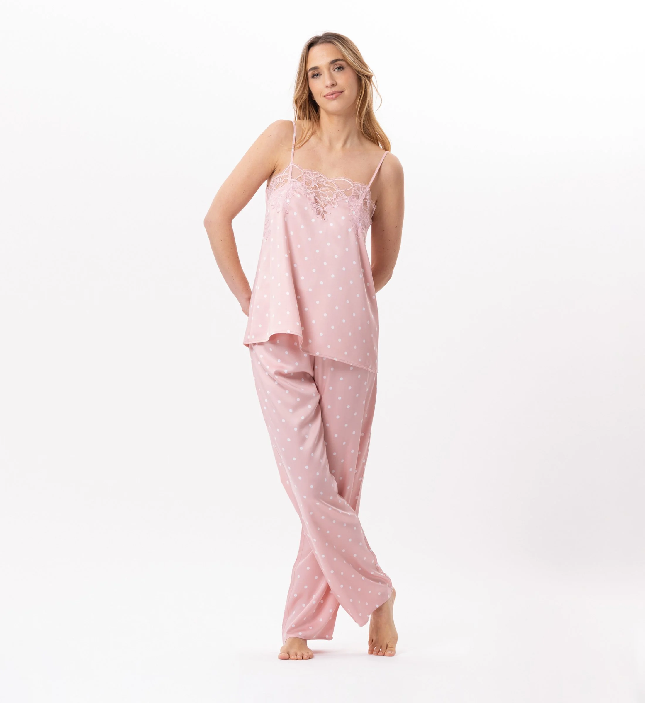 GIOIA 880 - Pantalon en viscose | Rose