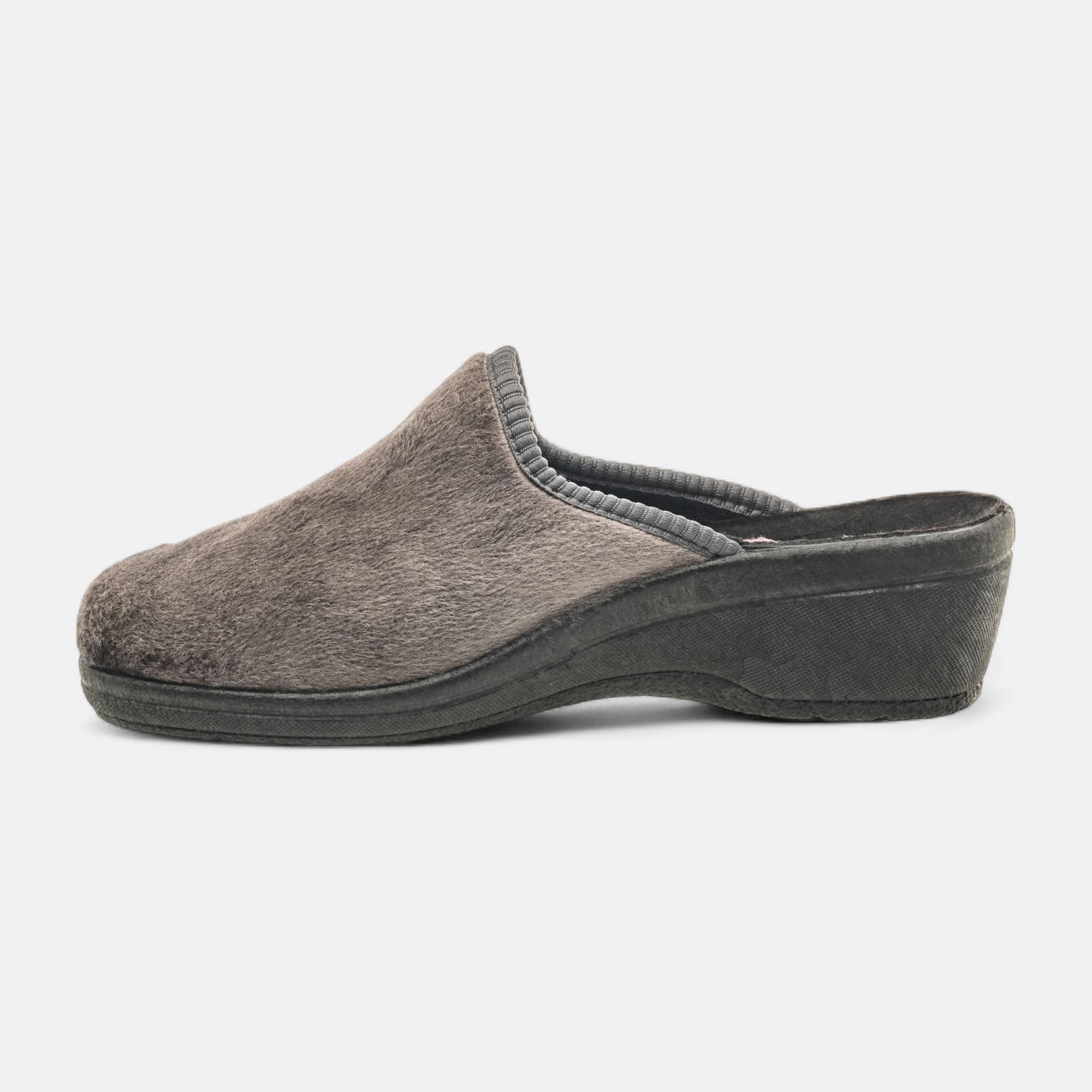 Pantoufles sabots Femme gris