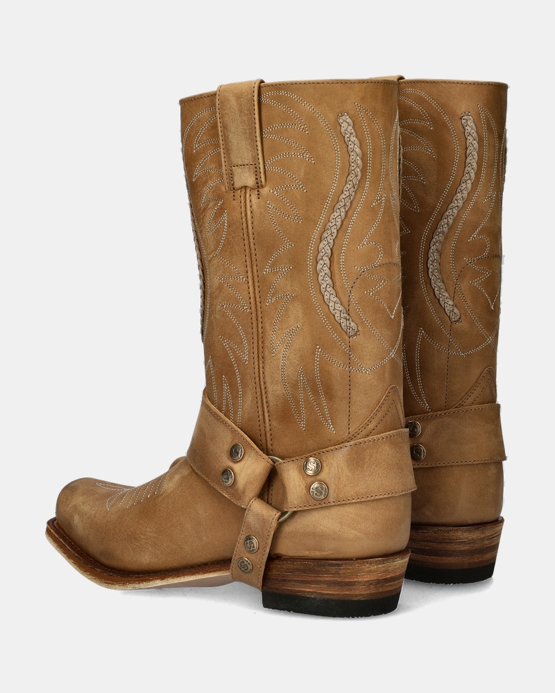 Sendra Seta Bikerboots  - cognac