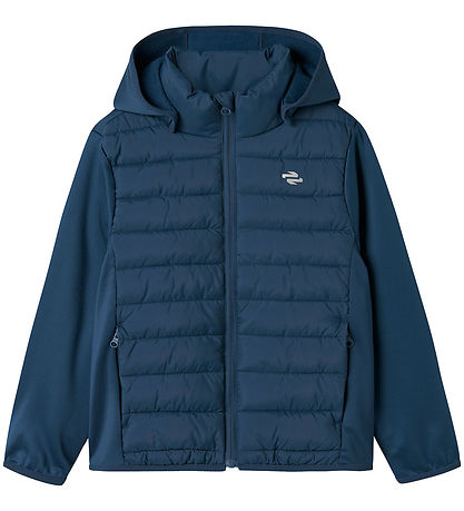 Name It Bettdecke/Softshelljacke - NknMio Hybrid - Sargasso Sea