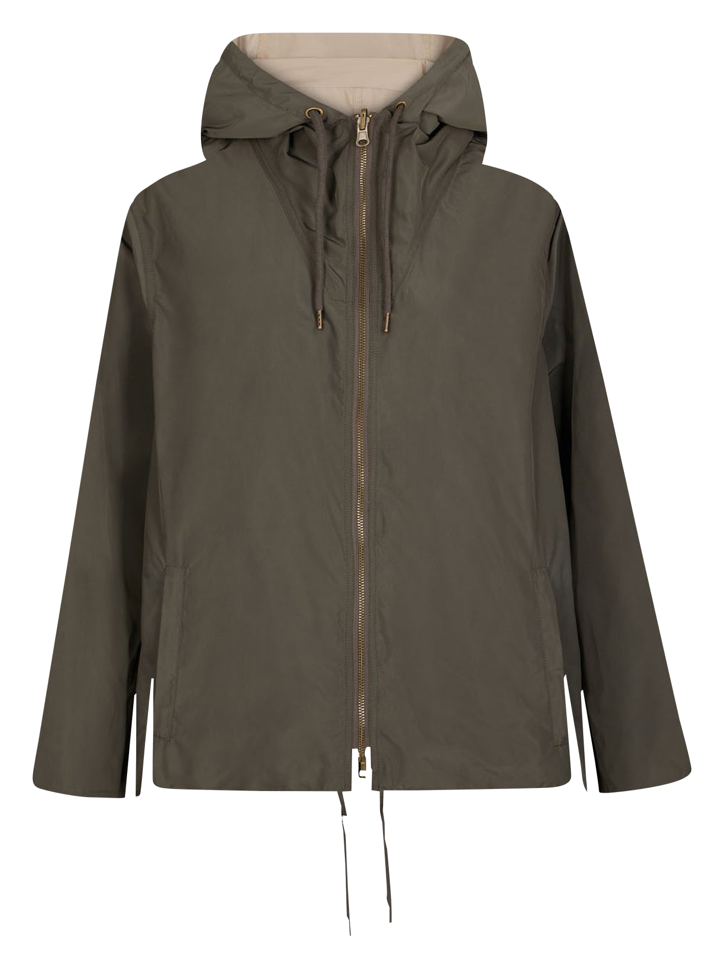 SARRA - Veste ample à capuche| Kaki