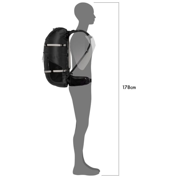 Sac à dos randonnée ORTLIEB ATRACK 35L BLACK