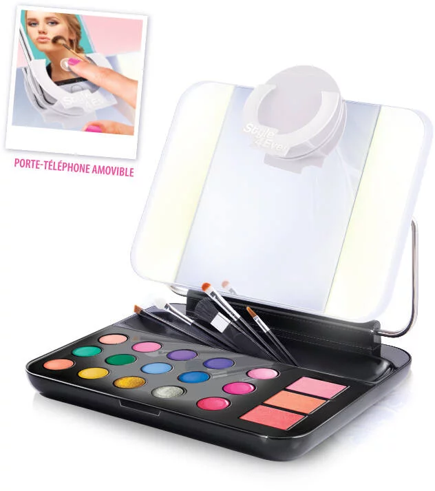 STYLE 4 EVER - MALLETTE DE MAQUILLAGE AVEC MIROIR LED