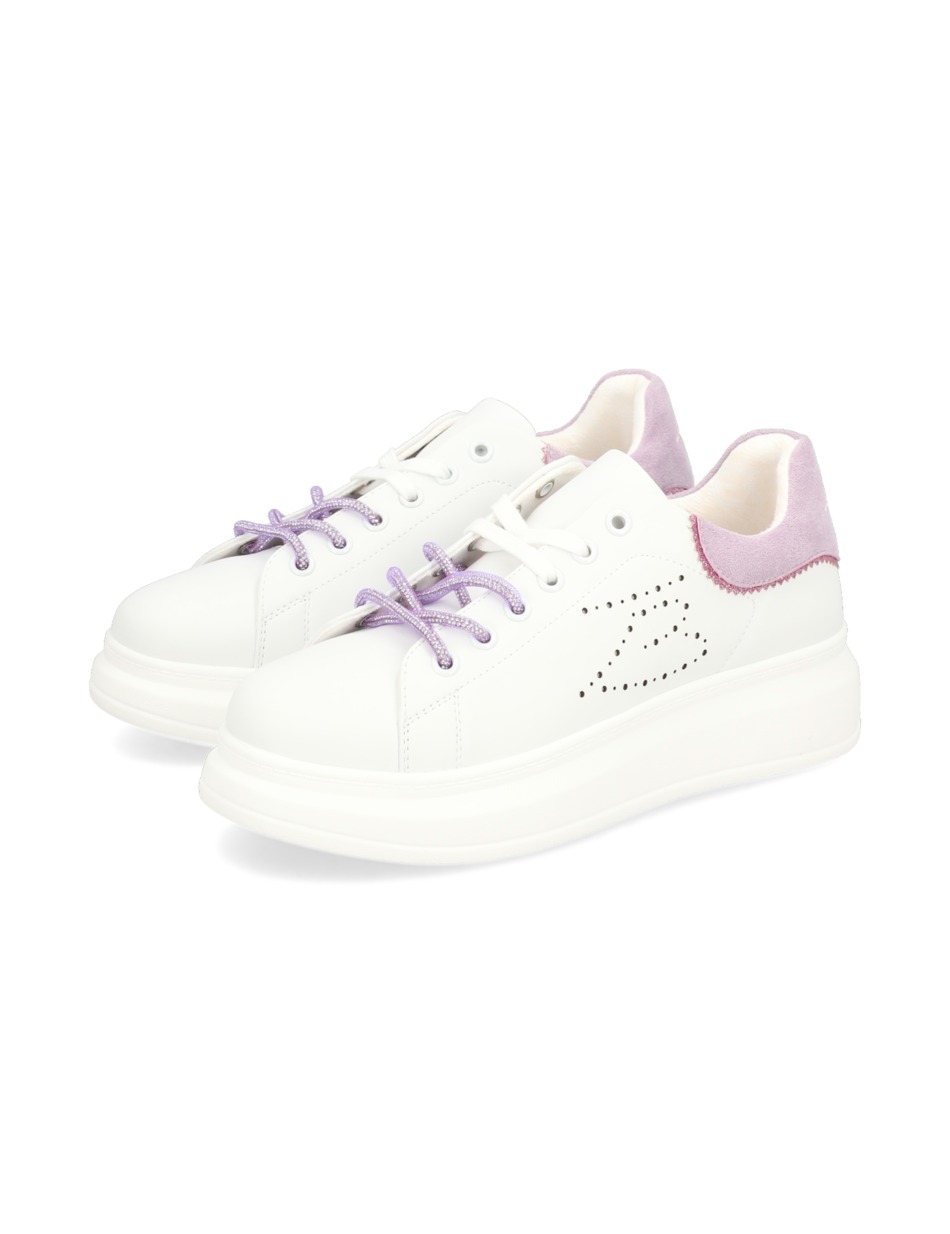 Glattleder Sneaker
