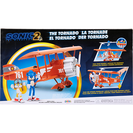 Sonic flyvemaskine med Tails figur