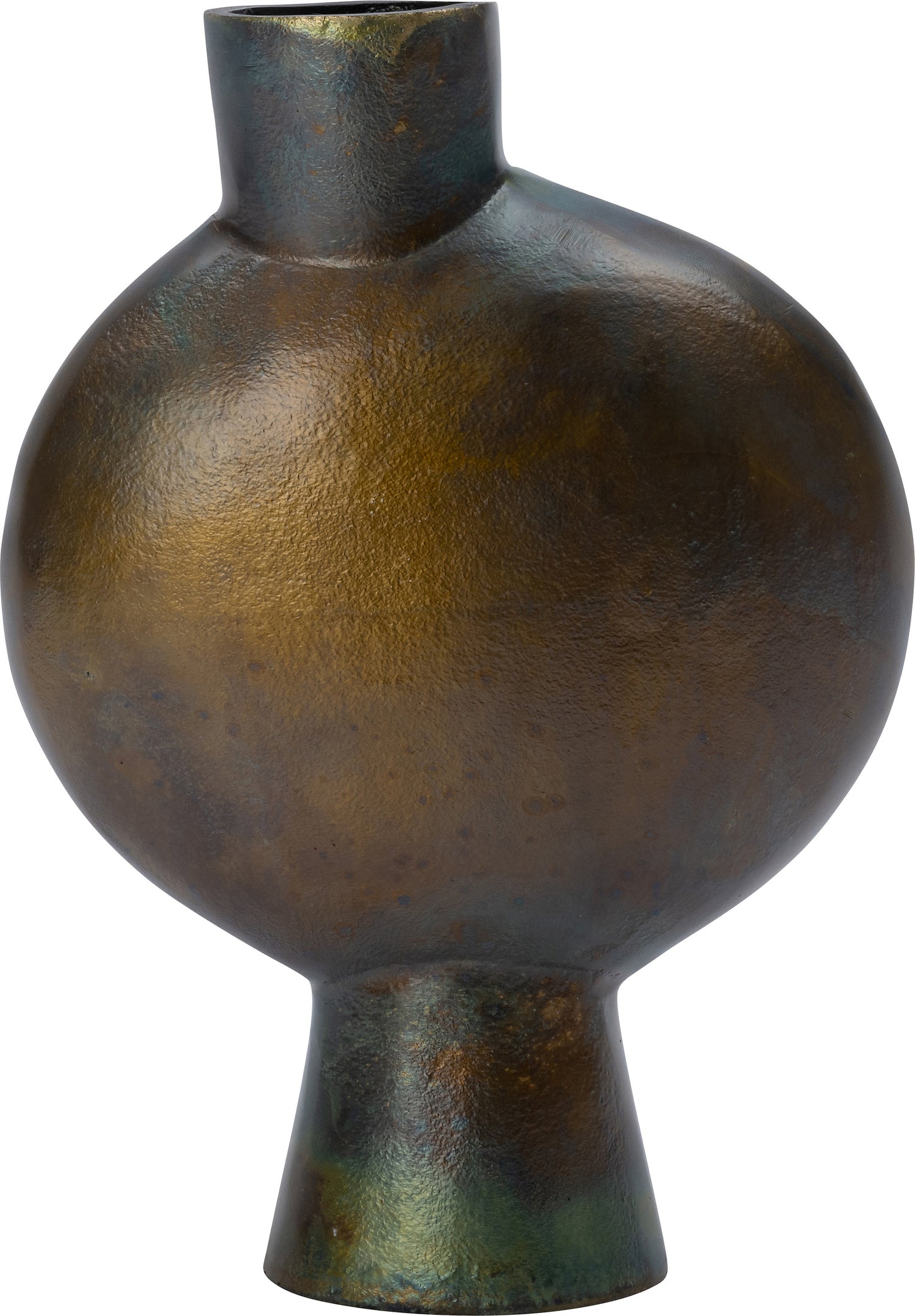 Intratuin vaas Luc goud 21,5 x 10,5 x 30,5 cm